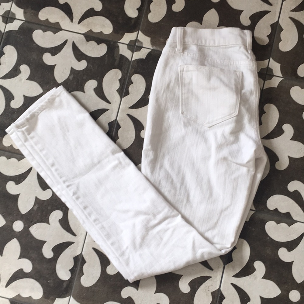 White jeans